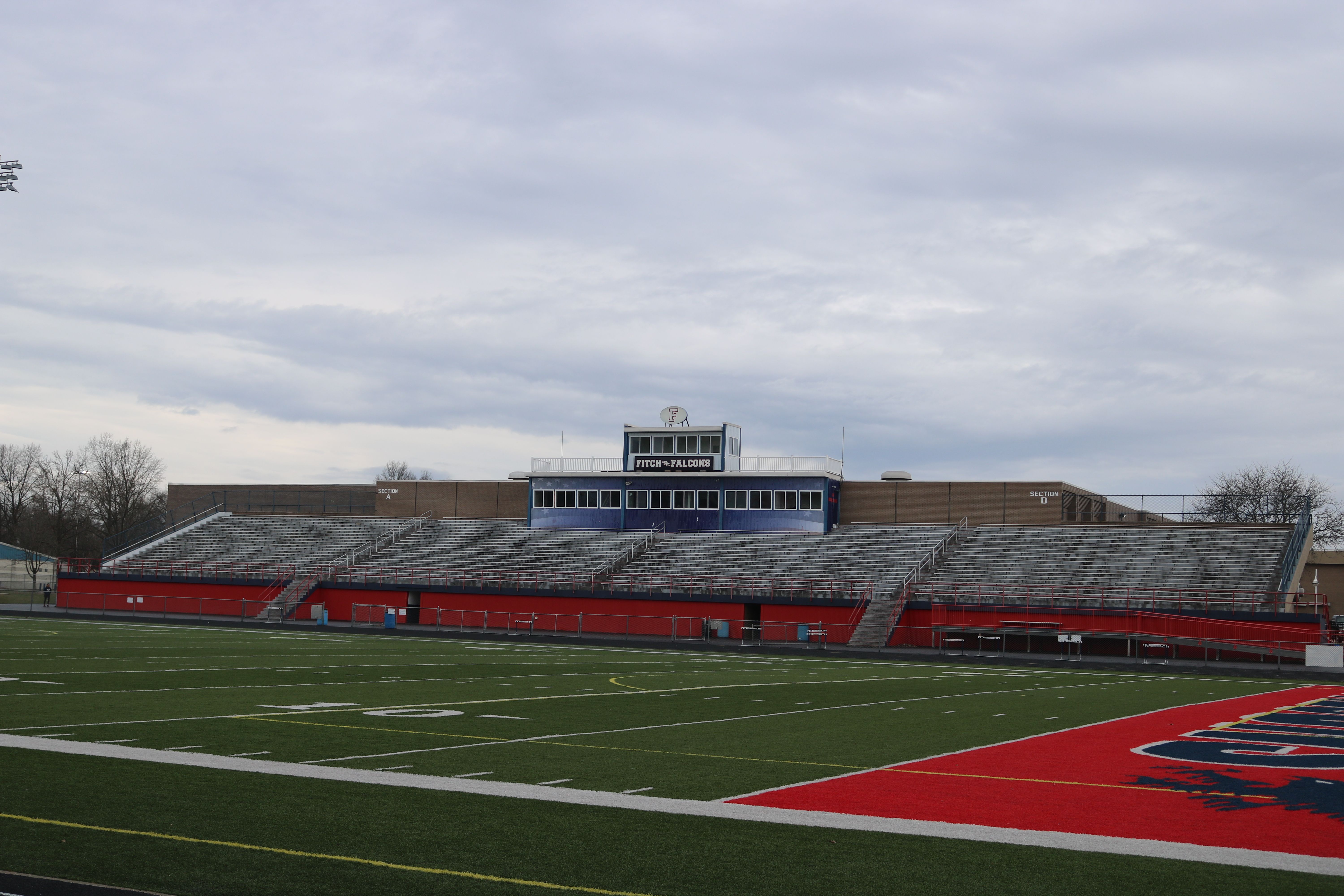 Stadium Visiting Stands Field Level